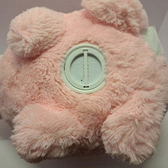 Jumbo Plush Princess Pig Piggy Bank FAB NY Pink Soft Huggable Money Holder - Picture 11 of 11